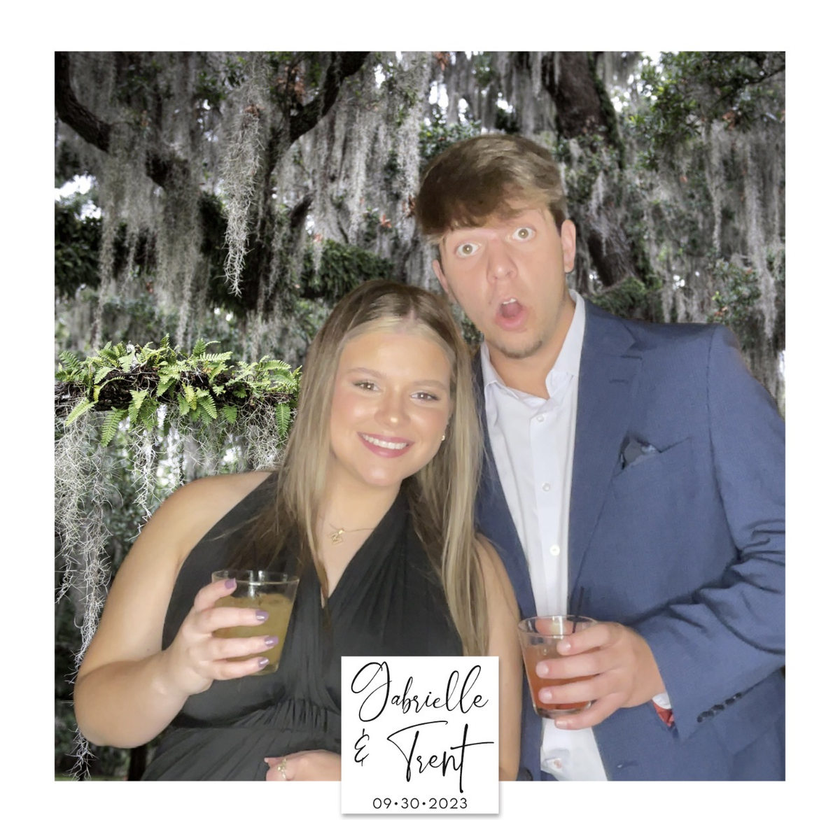 Gabrielle Trent wedding MirrorPIX Spanish moss New Orleans September 2023