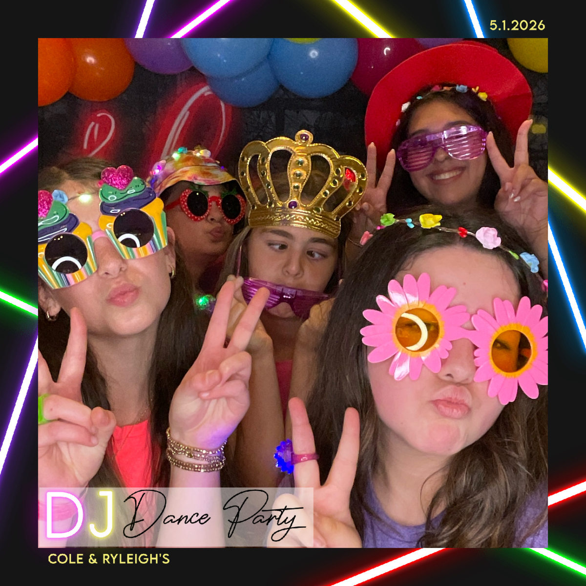Cole Ryleigh DJ Dance Party birthday MirrorPIX May 2026