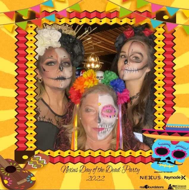 Nexus Day of the Dead Party 2022 MirrorPIX themed overlay