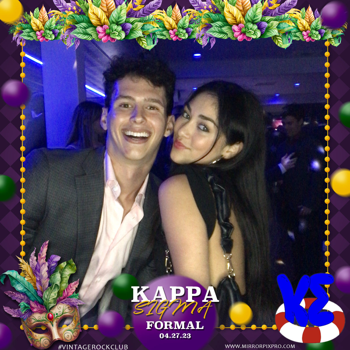 Kappa Sigma Formal 2023 Mardi Gras MirrorPIX